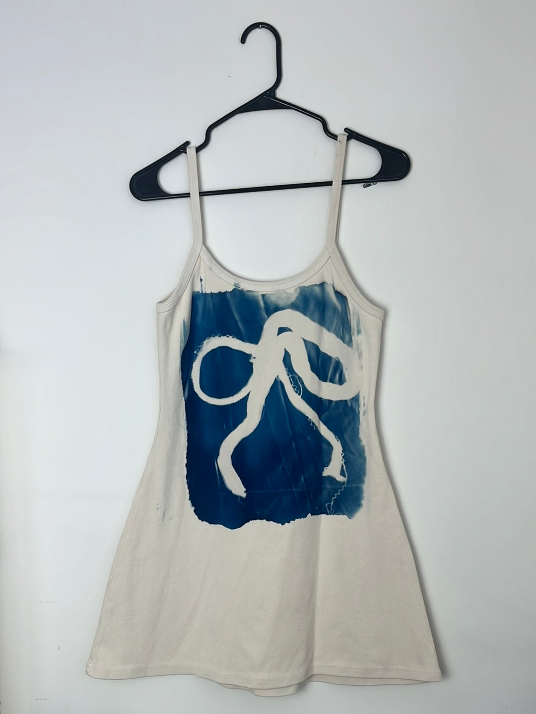 L Crazy Bow Heavy Rib Dress